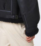 Ralph Lauren Purple Label Lutton shearling-lined leather jacket