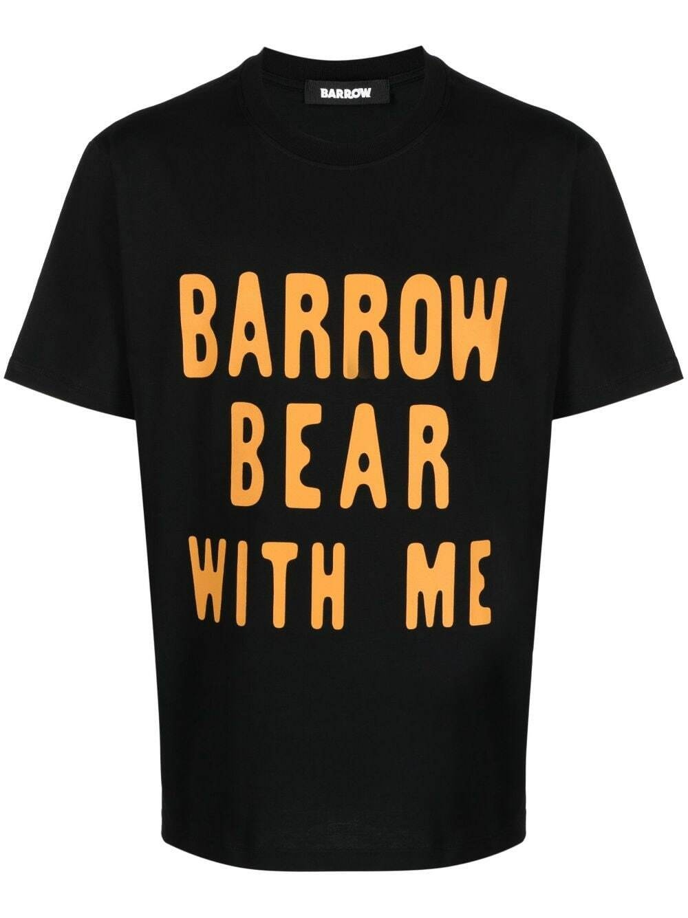 BARROW - Barrow Bear Cotton T-shirt Barrow