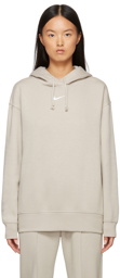 Nike Taupe Sportswear Essential Hoodie