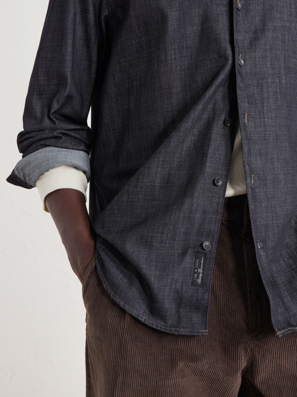 Rag & Bone - Denim Shirt - Blue