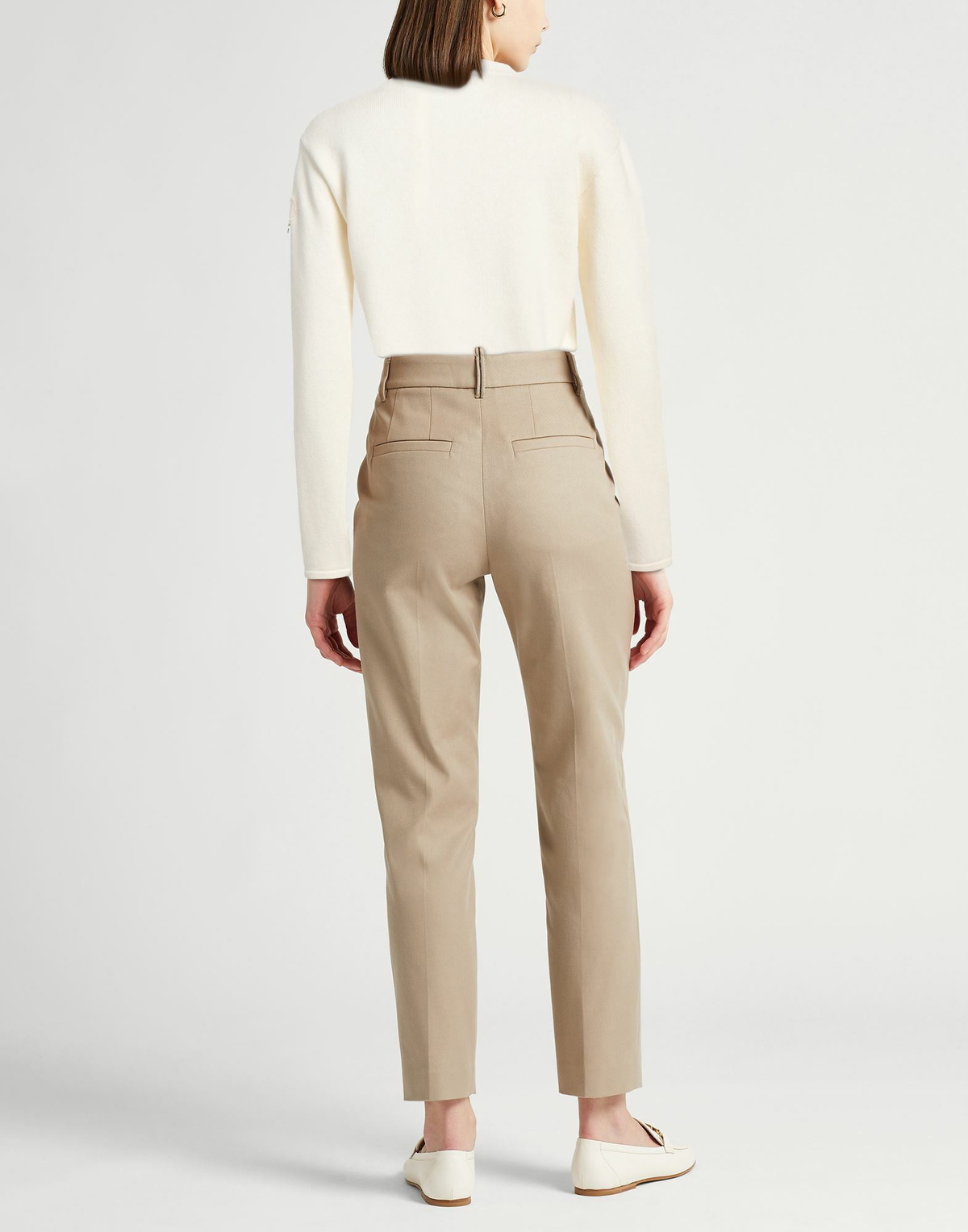 Moncler Womens Sweater in White