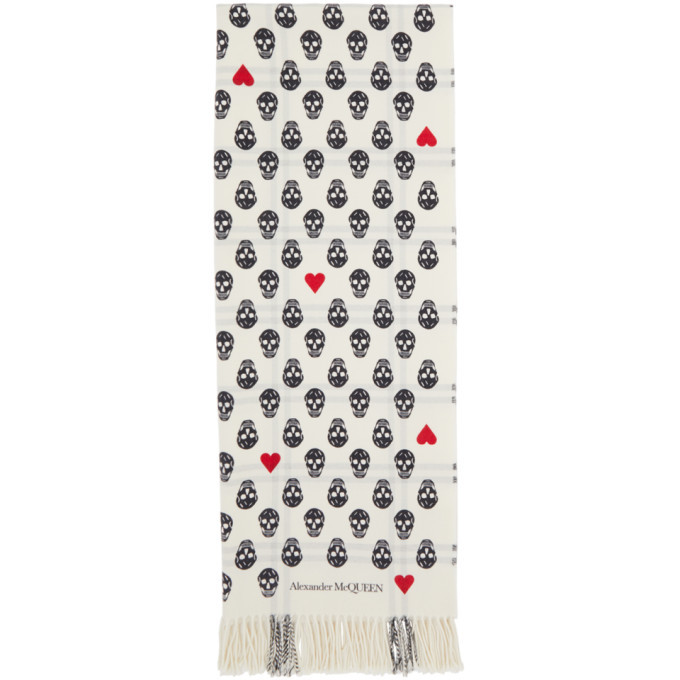 Alexander mcqueen discount heart scarf