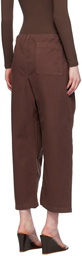 Gil Rodriguez Brown 'The Lou' Lounge Pants