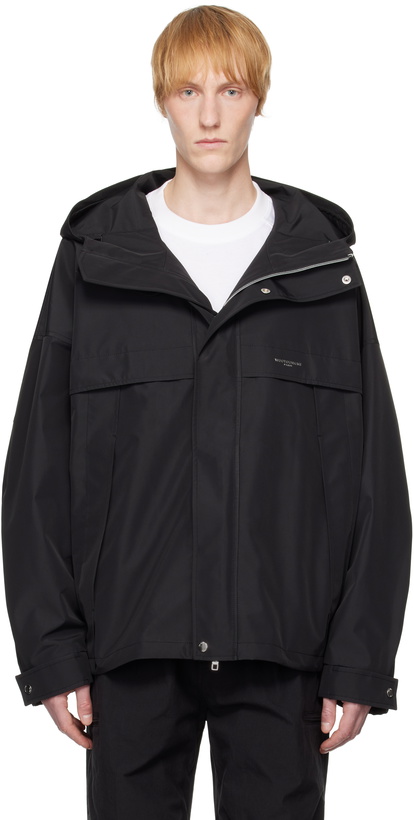 Photo: WOOYOUNGMI Black Hooded Jacket