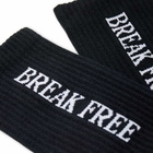 Last Resort AB Women's Last Resort Break Free Sock in Black