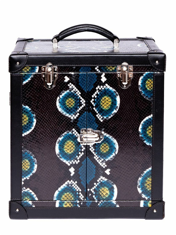 Photo: Rapport London - Amour Deluxe Printed Snake-Effect Leather Jewellery Trunk