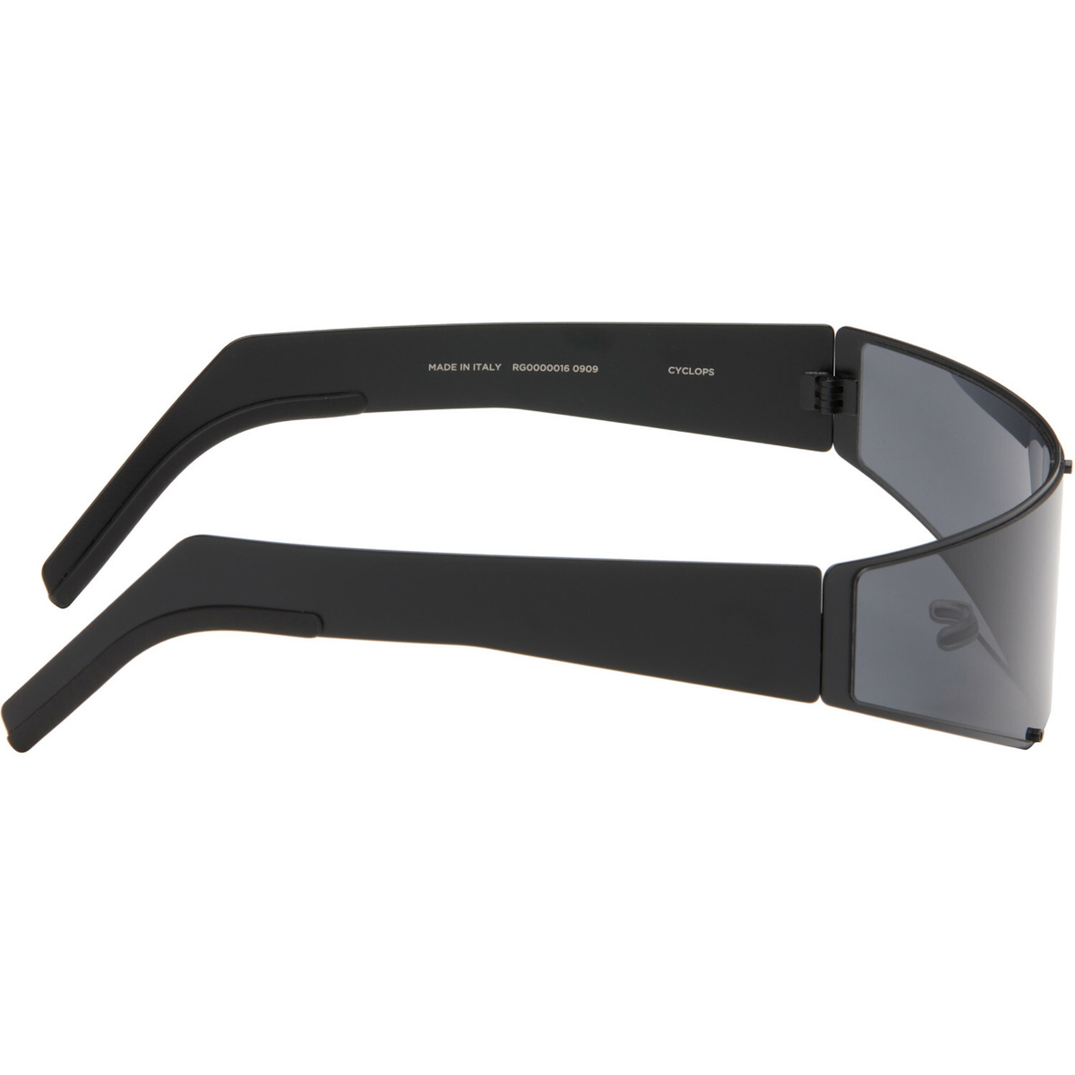 Rick Owens Black Tower Cyclops Sunglasses