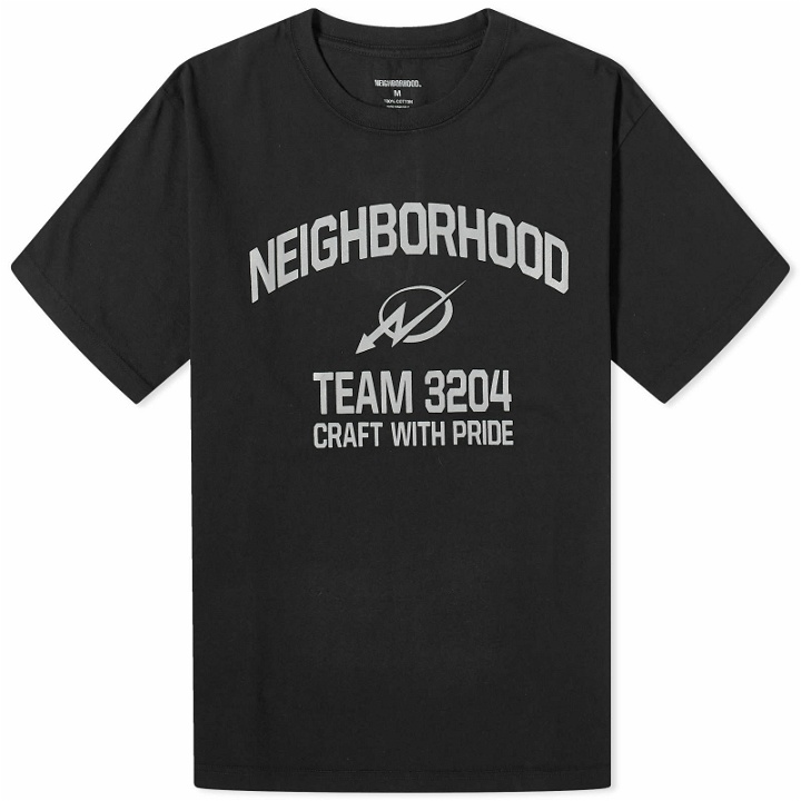 Photo: Neighborhood Men's SS-8 T-Shirt in Black