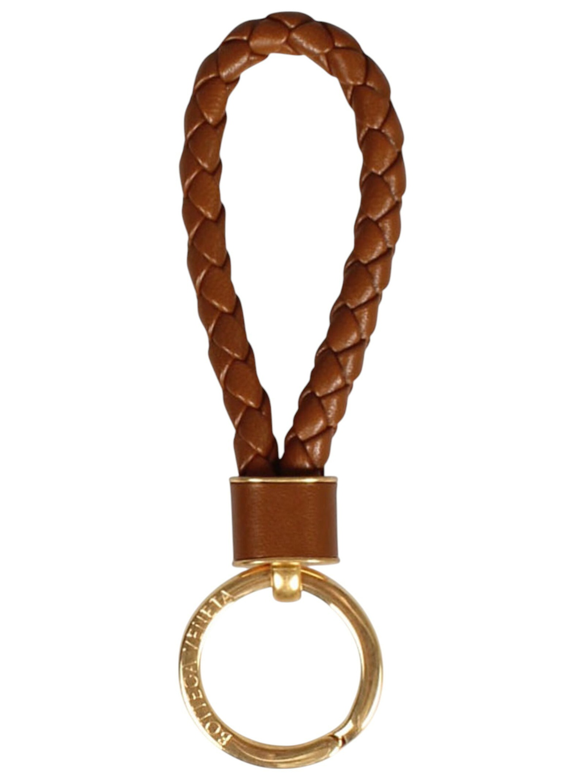 【関税込み】Bottega Veneta ゴールド Key Chain リング Gold Leather keyring Bottega Veneta - Vitkac Italy
