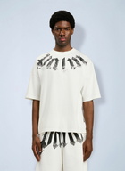 Palm Angels Big Neck Logo Loose T-Shirt