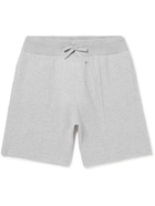 Mr P. - Wool and Cashmere-Blend Drawstring Shorts - Gray