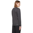 On Grey Performance Long Sleeve T-Shirt