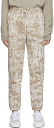 John Elliott Beige Cotton Lounge Pants