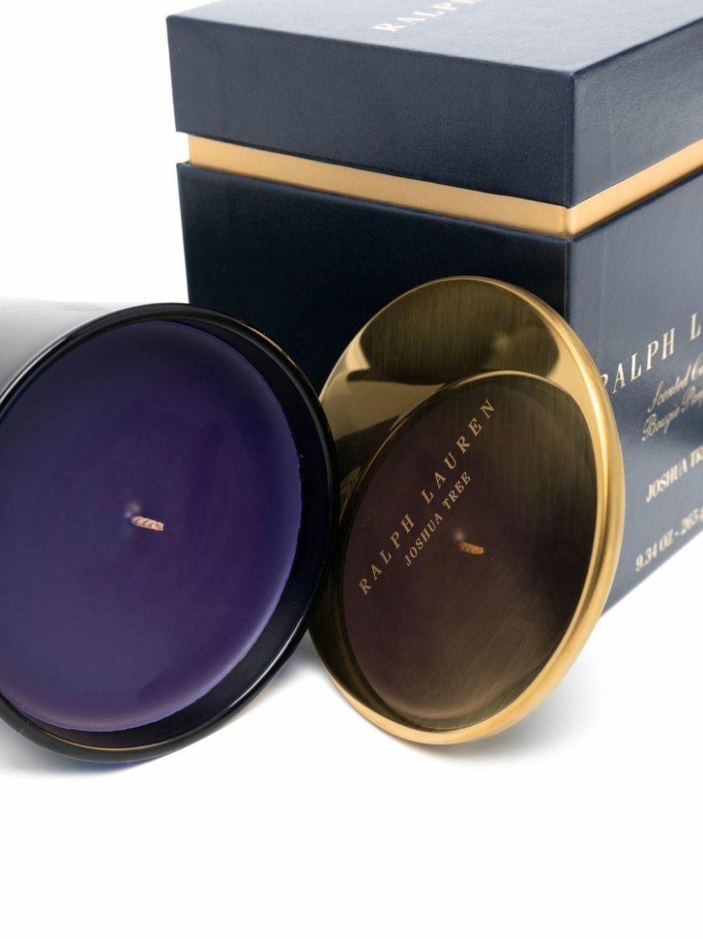 Ralph Lauren Home Blue Joshua Tree Ceramic Candle