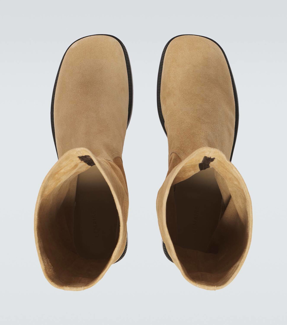 Lemaire Soft Workwear suede ankle boots