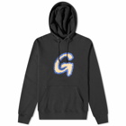 Gramicci Men's Fuzzy G-Logo Popover Hoody in Vintage Black