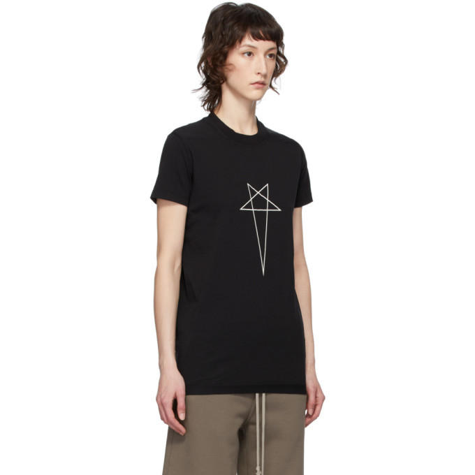 Tシャツ・カットソー RICK OWENS SS25  TEE PENTAGRAM (DU01E3259RNEP3 1108) Rick Owens Drkshdw - Level Pentagram T-shirt | HBX