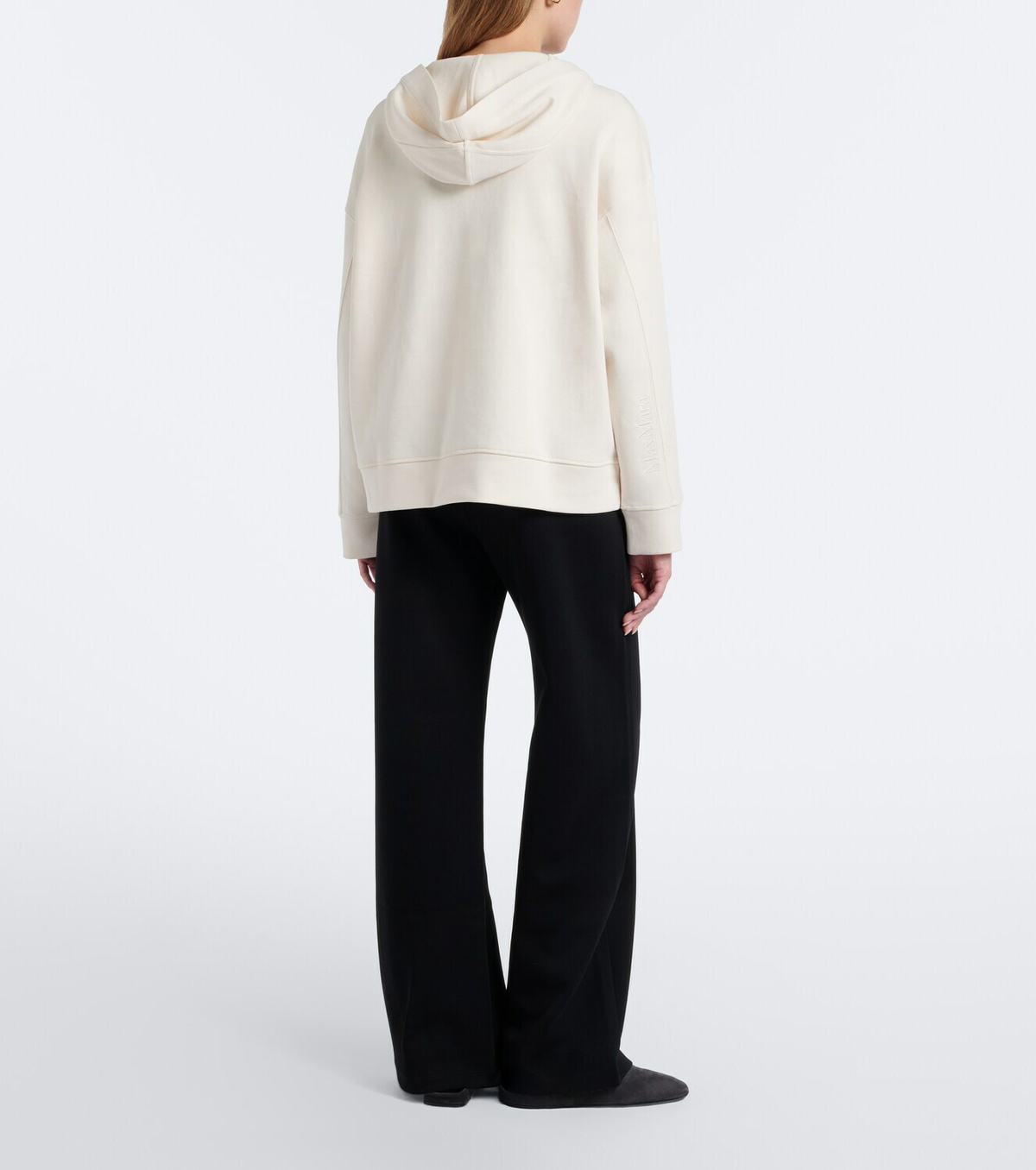 'S Max Mara Cotton-blend wide-leg pants