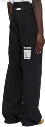 B1ARCHIVE Black Paneled Trousers