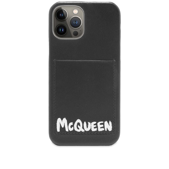 Photo: Alexander McQueen Grafitti Logo Iphone 12 Pro Case