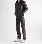 Canada Goose - HyBridge Lite Slim-Fit Quilted Fleece-Back Jersey-Trimmed Nylon-Ripstop Down Jacket - Black