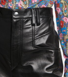 Isabel Marant - Dipadelac high-rise slim leather pants