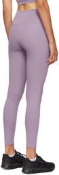 HÉROS Purple 'The Mid' Leggings