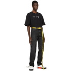 Off-White Yellow and Black Mini 2.0 Industrial Belt