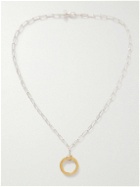 Alice Made This - Rae Sterling Silver and Gold-Plated Pendant Necklace
