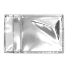 Alexander McQueen Silver Mirrored Card Holder