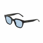 RETROSUPERFUTURE Giusto Azure Black Sunglasses