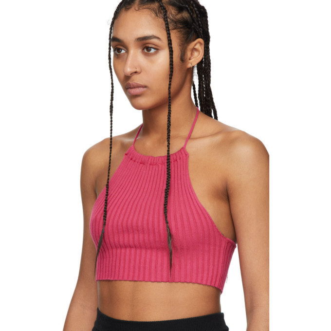 giu giu Pink Halter Top