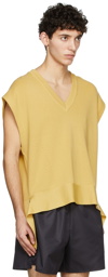 Wooyoungmi Yellow Wool Vest