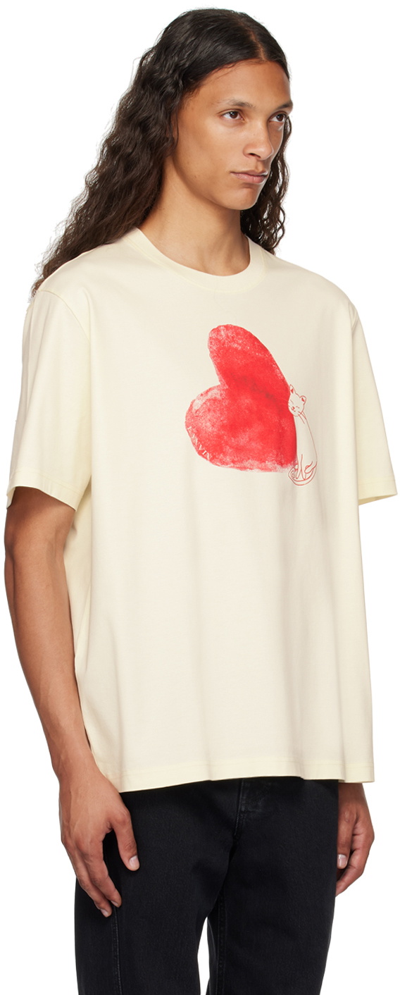 【関税込み】Lanvin イエロー Qixi Tシャツ Lanvin Yellow Qixi T-Shirt Lanvin