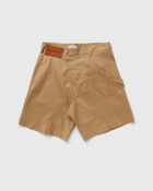 Jw Anderson Twisted Chino Shorts Brown - Mens - Casual Shorts
