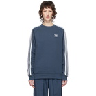 adidas Originals Blue 3-Stripes Sweatshirt