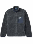 Polo Ralph Lauren - Shell-Trimmed Fleece Jacket - Blue