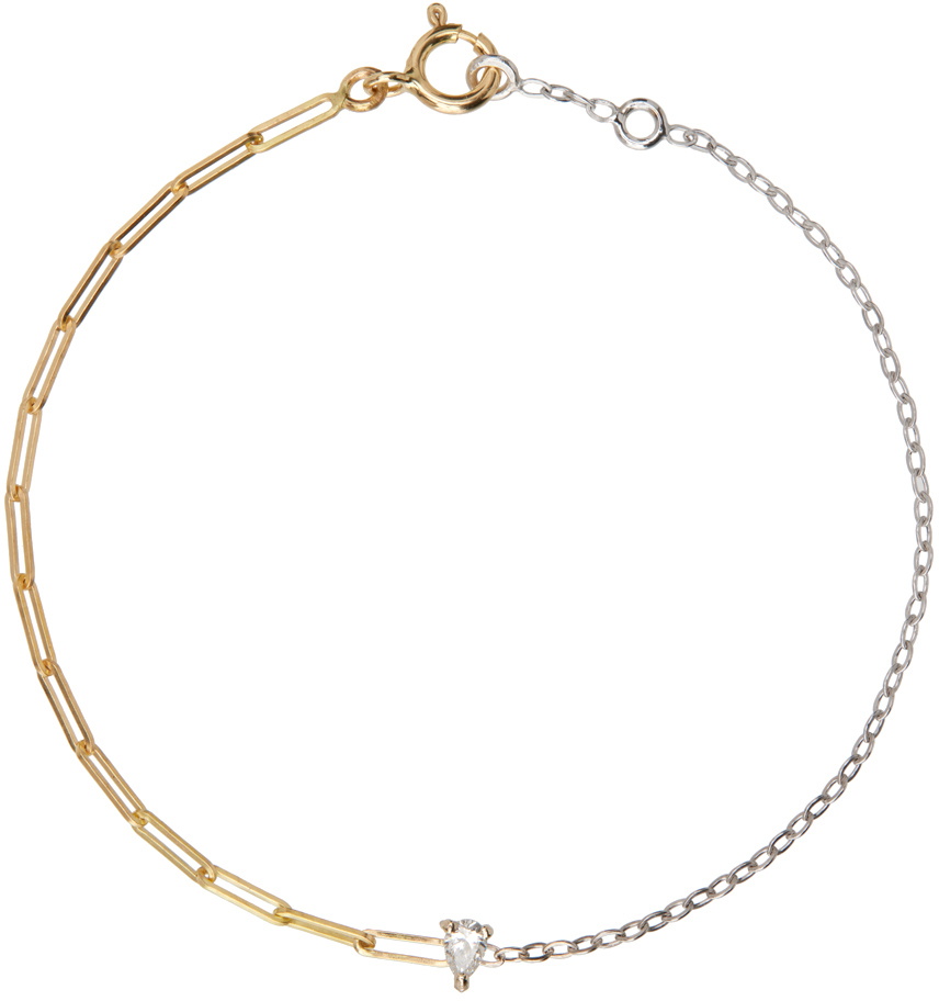 Yvonne Léon Gold & Silver Diamond Bracelet Yvonne Leon