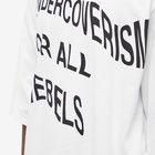 Undercoverism Men's Rebels T-Shirt in White