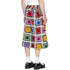 COÛT DE LA LIBERTÉ Multicolor Angel Crochet Basketball Shorts