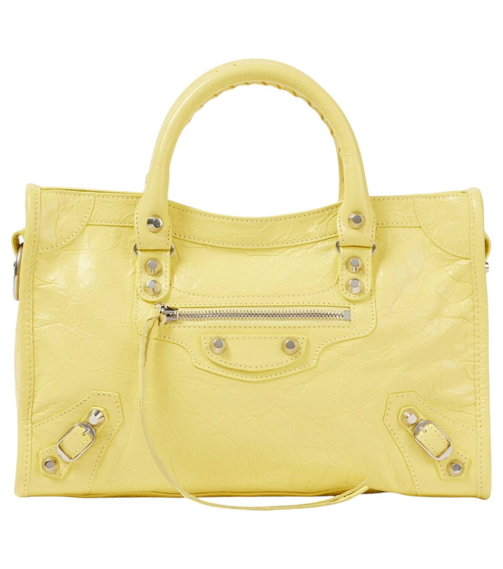 Photo: Balenciaga Le City Small leather tote bag