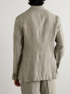 Barena - Borgo Cotton-Blend Suit Jacket - Brown