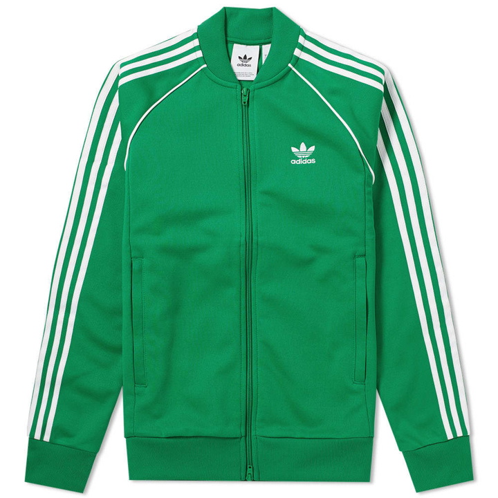 Photo: Adidas Superstar Track Top Green