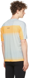 Soar Running Grey & Orange Hot Weather T-Shirt