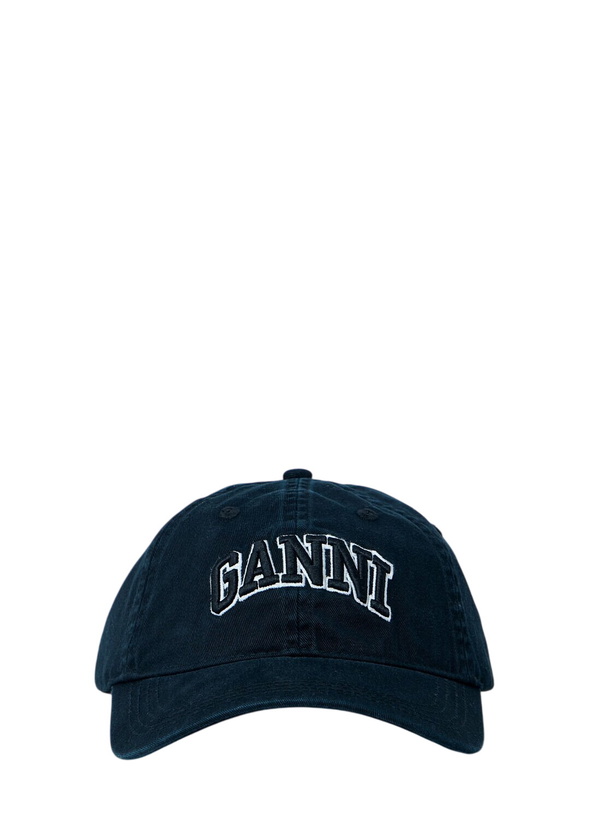 Photo: GANNI Logo Motif Baseball Cap