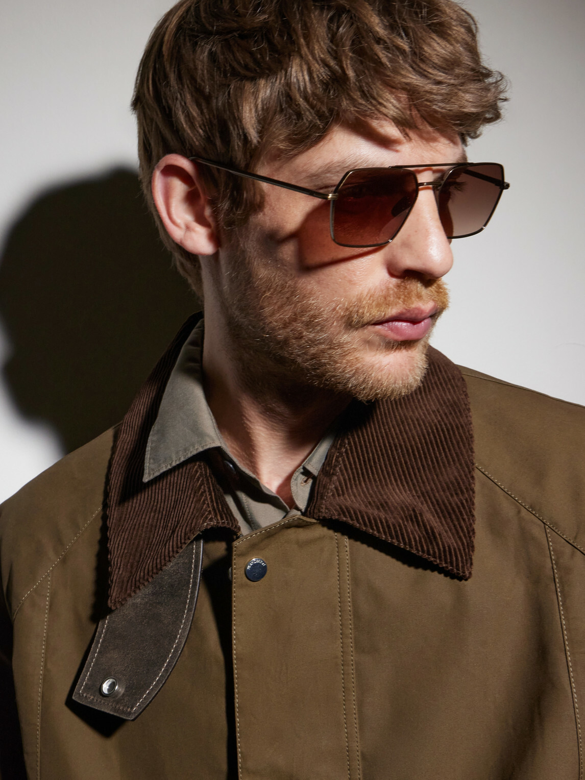 Garrett Leight California Optical - Alta Hexagon-Frame Titanium Sunglasses