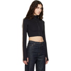 Burberry Black Astrid Track Jacket