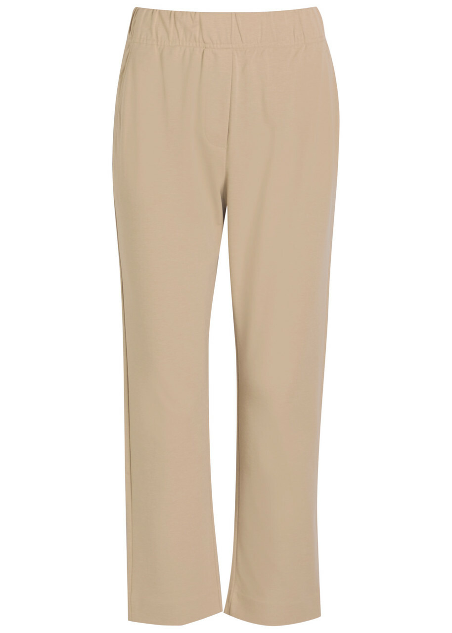 Weekend Max Mara Elfo Jersey Trousers Beige