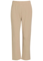 Weekend Max Mara Elfo Jersey Trousers Beige