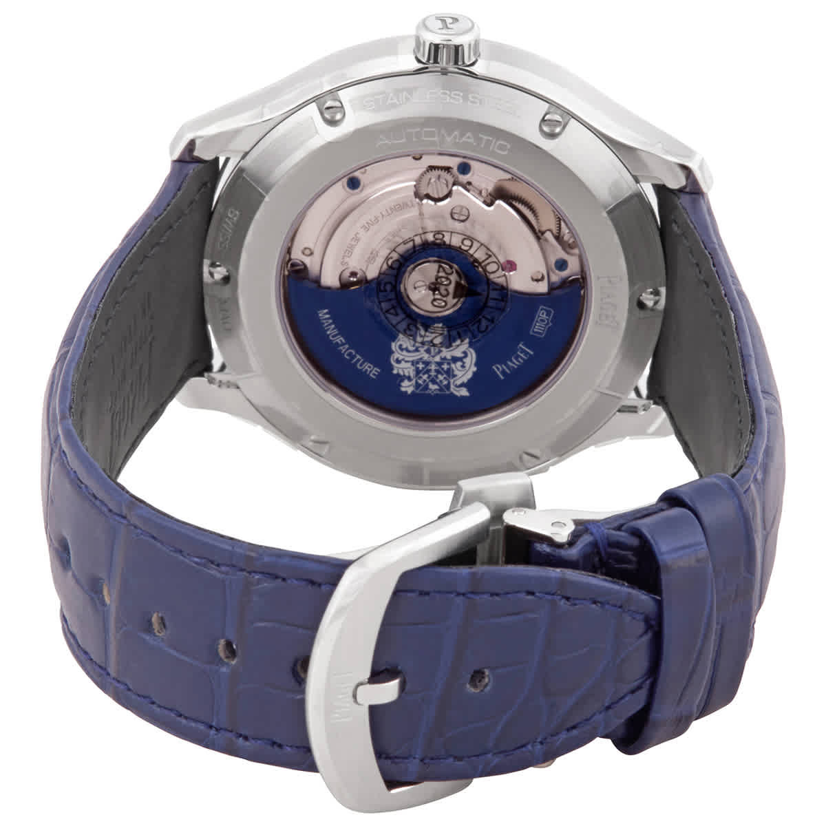 Piaget Polo S Automatic Blue Dial Mens Watch G0A43001